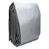 Lona Plastica Extra Reforzada 7.10m X 8.94m Gris Aoking