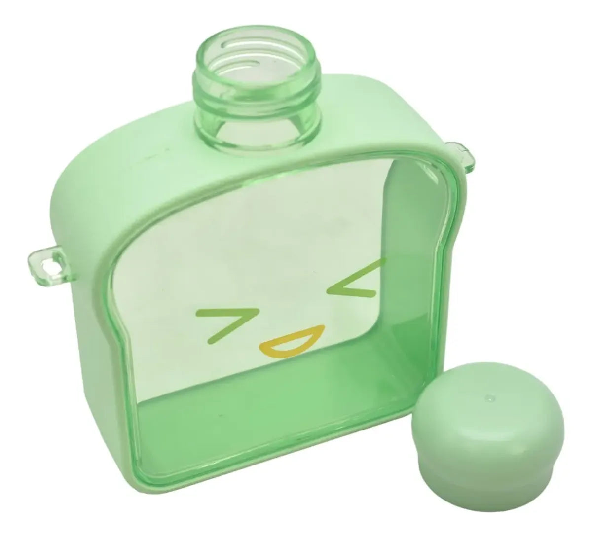 Botella En Forma De Tostada Emoji 380ml Sm22hat227