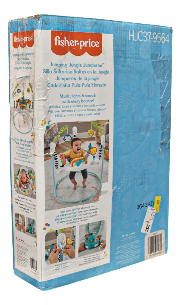 Silla Saltarina Saltos En La Jungla Hjc37 Fisher Price Ca