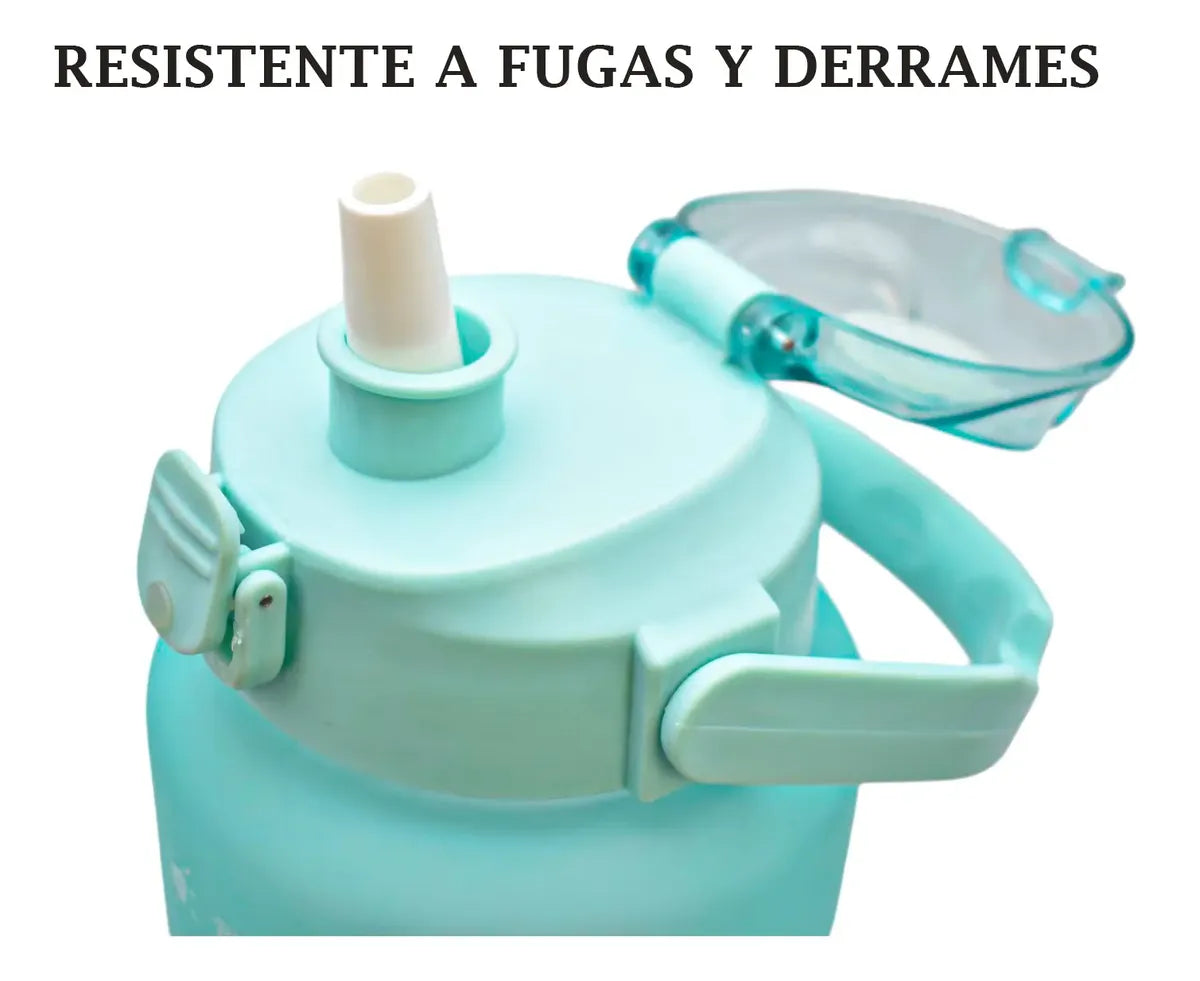Botella Deportiva Con Asa Arcoiris 2000ml 82227