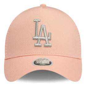 Gorra Los Angeles Dodgers Mlb Women Rosa Unitalla Bordado New Era