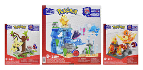 Mega Pokemon Pack Bosque Fuego Y Aventura Acuatica Mattel