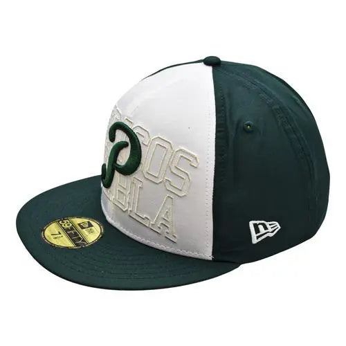 Gorra Pericos De Puebla Lmb 59fifty 7 3/8 Verde Verde Oscuro Talla G Bordado New Era
