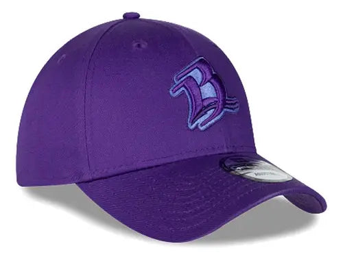 Gorra Bravos De Leon Lmb 9forty Ajustable Violeta Oscuro Unica New Era