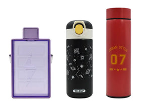 Vaso y Termos con Diseño de Constelación Urban Style 07 Cierre Seguro para Uso Diario
