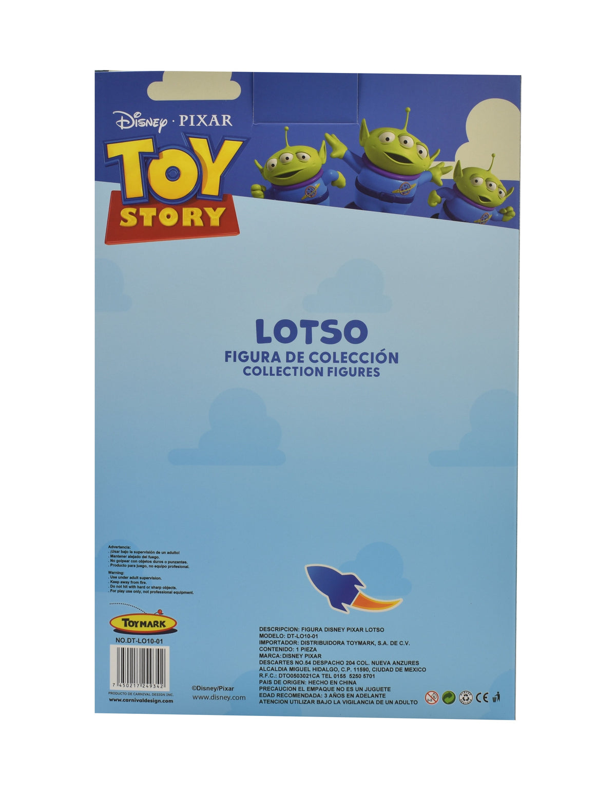 Lotso Figura De Coleccion - Vista lateral