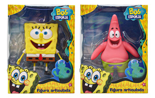 Bob Esponja Pack Figuras Articuladas 13cm Toymark