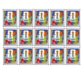 Copa Mundial Fifa 2026 Pack De 15 Sobres Panini