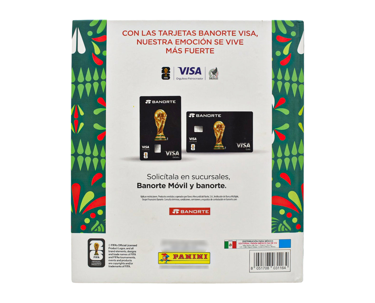 Album Fifa Mundial 2026 Pasta Dura Panini Ca