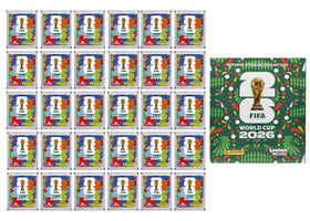 Copa Mundial Fifa 2026 Pack 30 Sobres Y Album Duro Panini