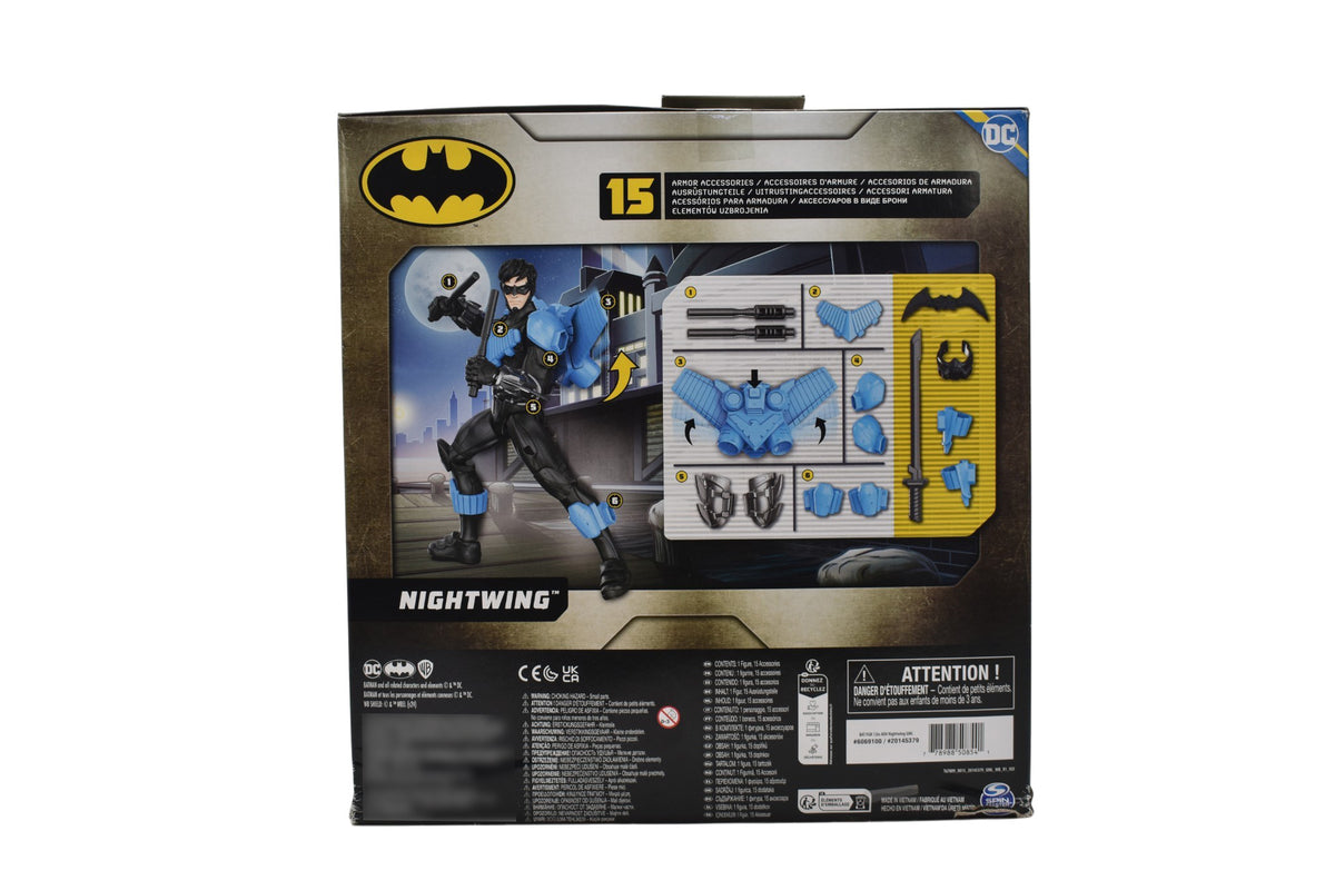 Dc Batman Adventures Nightwing 15 Accesorios Spin Master Cf