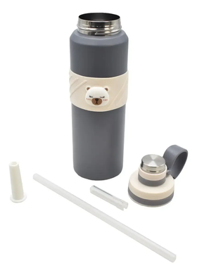 Termo Hermetico Oso De Acero Inoxidable 800ml Sm23hat011