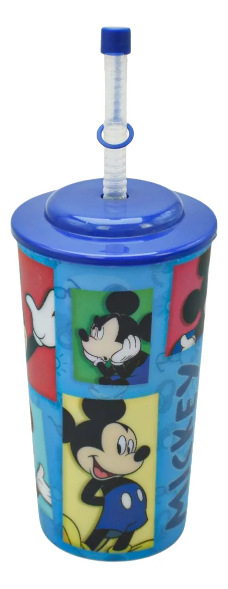 Vaso Lenticular Disney Mickey 4 Princesa Pack 12pz Bestway