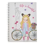 Cuaderno Tapa Dura Cuadricula 80 Hojas Niña Sm24esl518