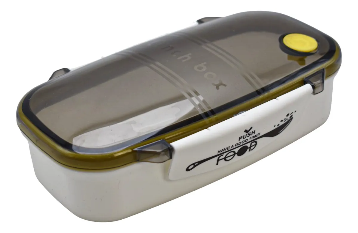 Toper Ko Yi Lunch Box Con Cubierto Y Separador Sm24cou234