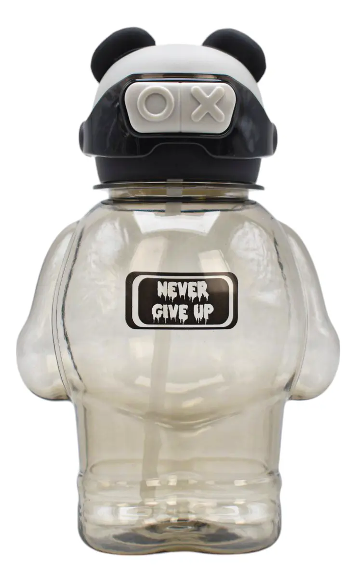 Botella En Forma De Oso Never Give Up 850ml Sm24coh221