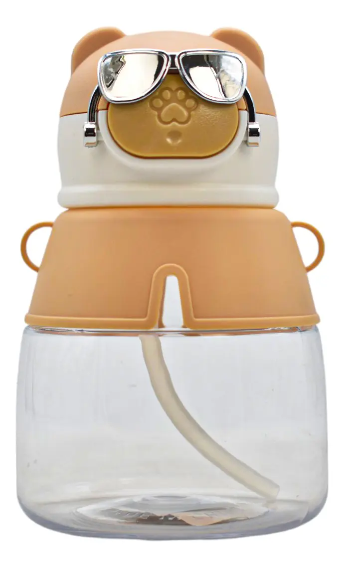 Botella Con Forma De Gato Con Lentes 450ml Sm24cou244