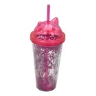 Vaso Plastico Tapadera De Rosca Y Popote Gato Sm22hat286