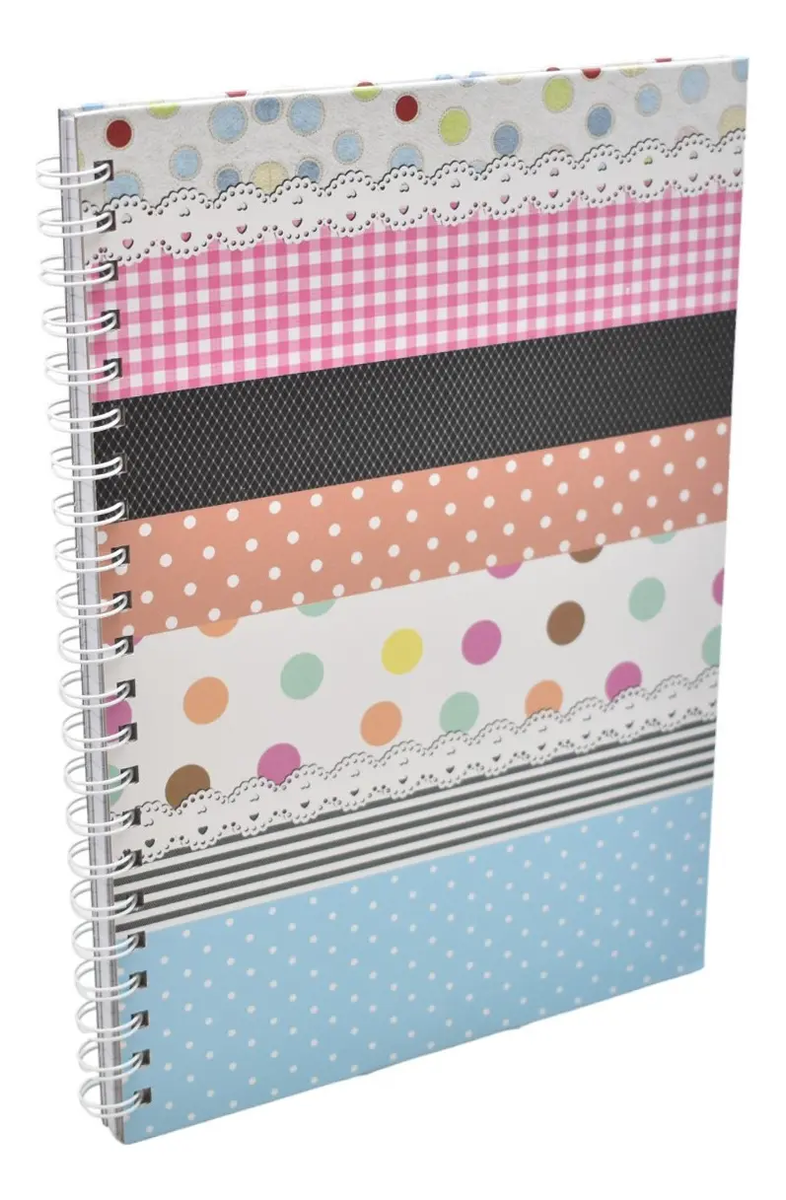 Cuaderno Tapa Dura Cuadricula 80 Hojas Mantel Sm24esl526
