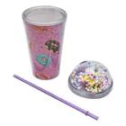 Vaso Plastico Con Tapa Decorativa Donas 500ml Sm22hat316
