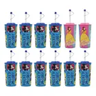 Vaso Lenticular Disney Mickey 4 Princesa Pack 12pz Bestway