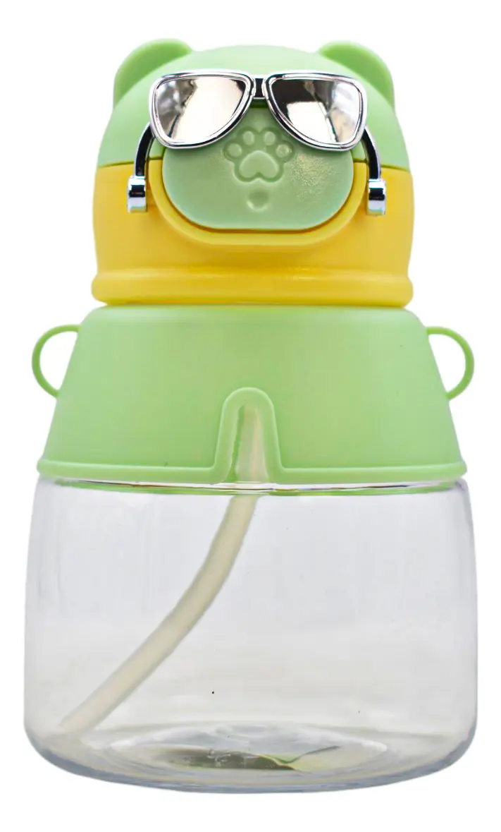 Botella Con Forma De Gato Con Lentes 450ml Sm24cou244