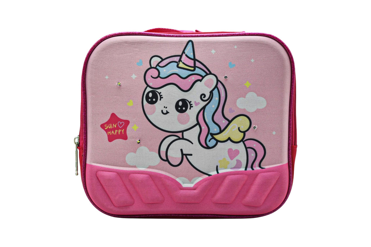 Mochila Con Ruedas Lonchera - Vista superior