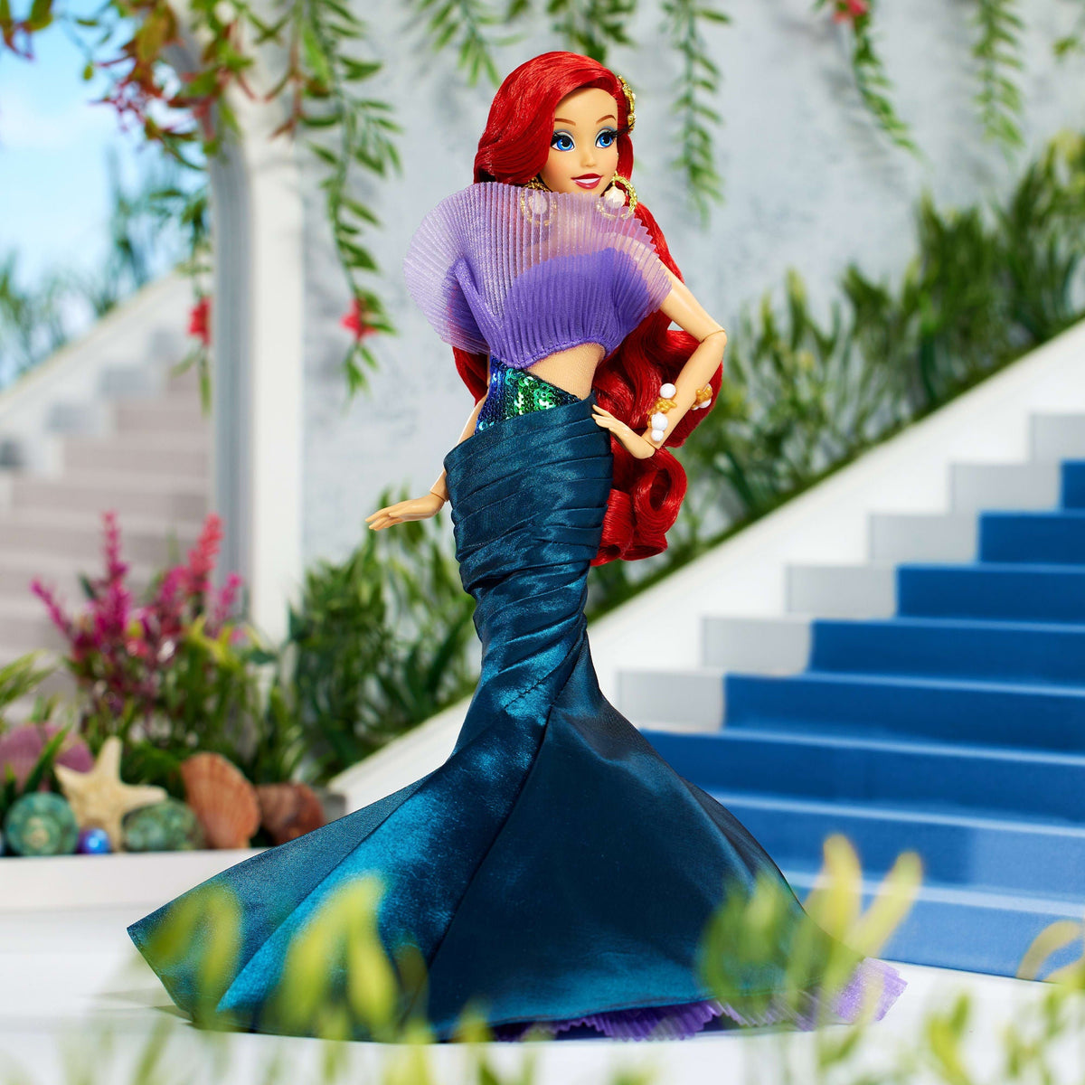 Disney Princesa Ariel Enchanted Elegance Collection Mattel — foto del fabricante