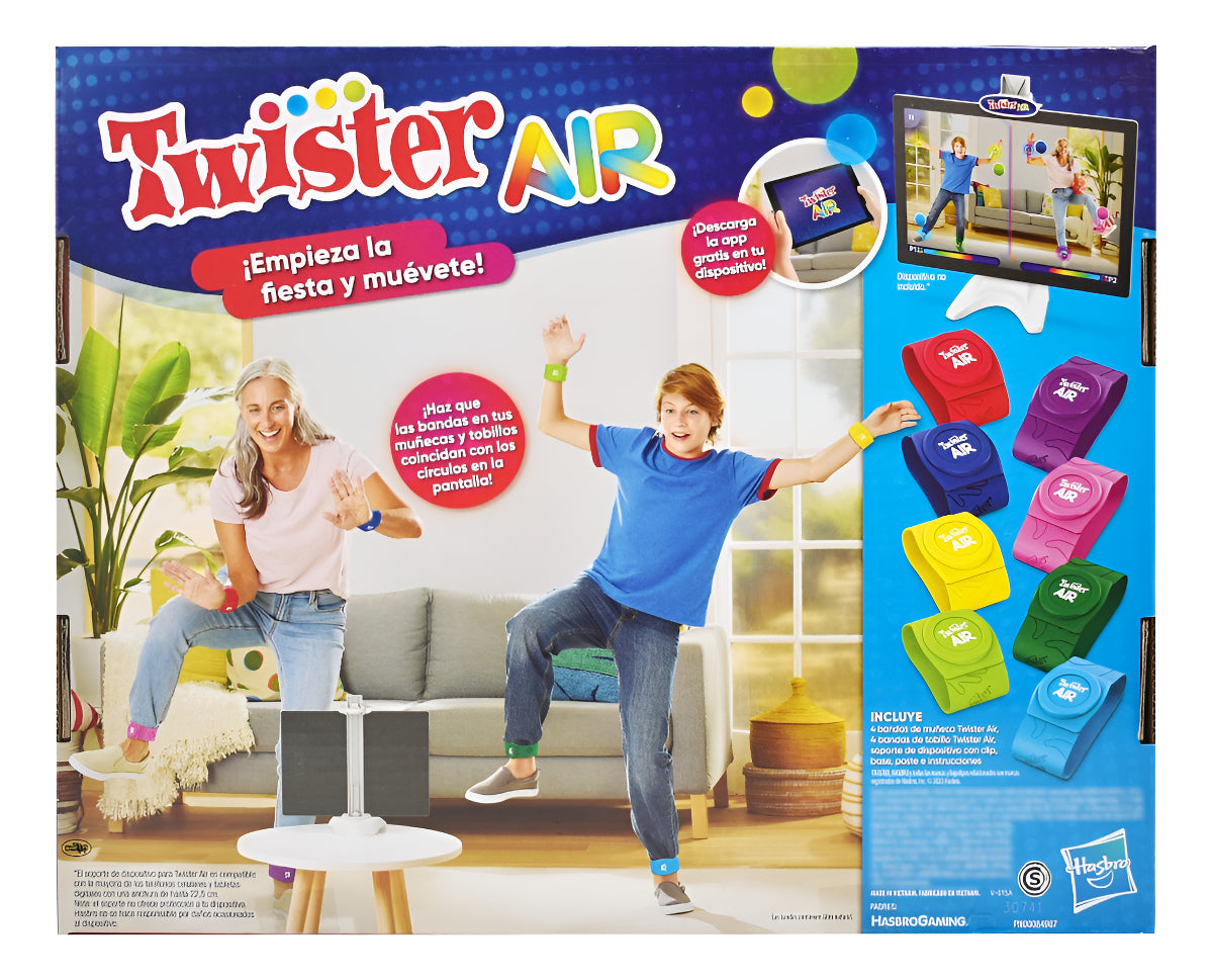 Twister Air Juego De Salon F8158 Hasbro Gaming - Vista trasera
