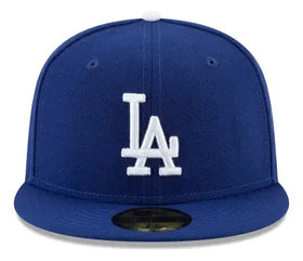 New Era Gorra Los Angeles Dodgers MLB 59fifty 6 3/4 Azul Oscuro Talla G Bordado Diseño de Alta Calidad y Comodidad