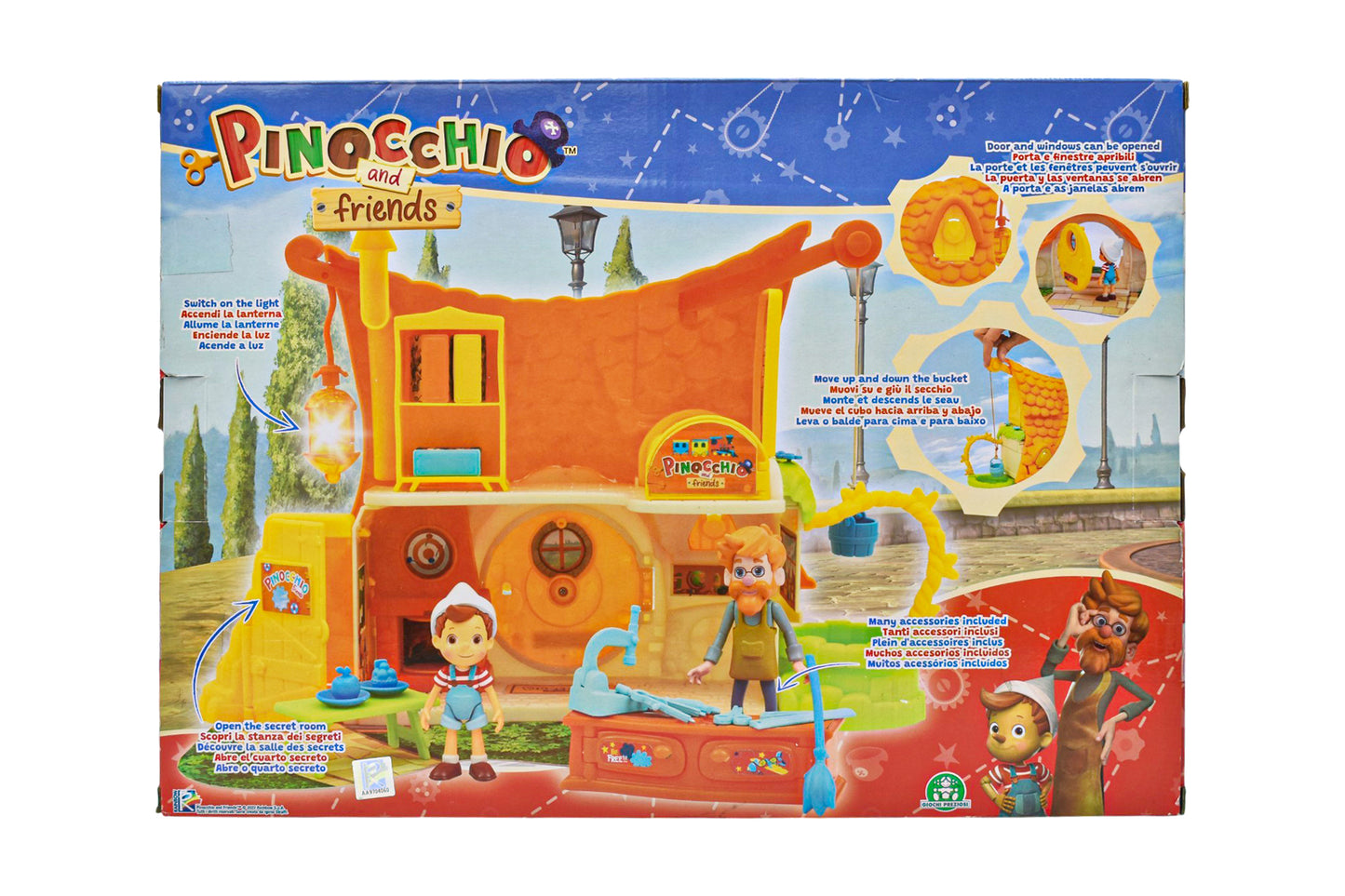 Pinocchio Y Amigos Tienda Las Maravillas Giochi Preziosi Cf