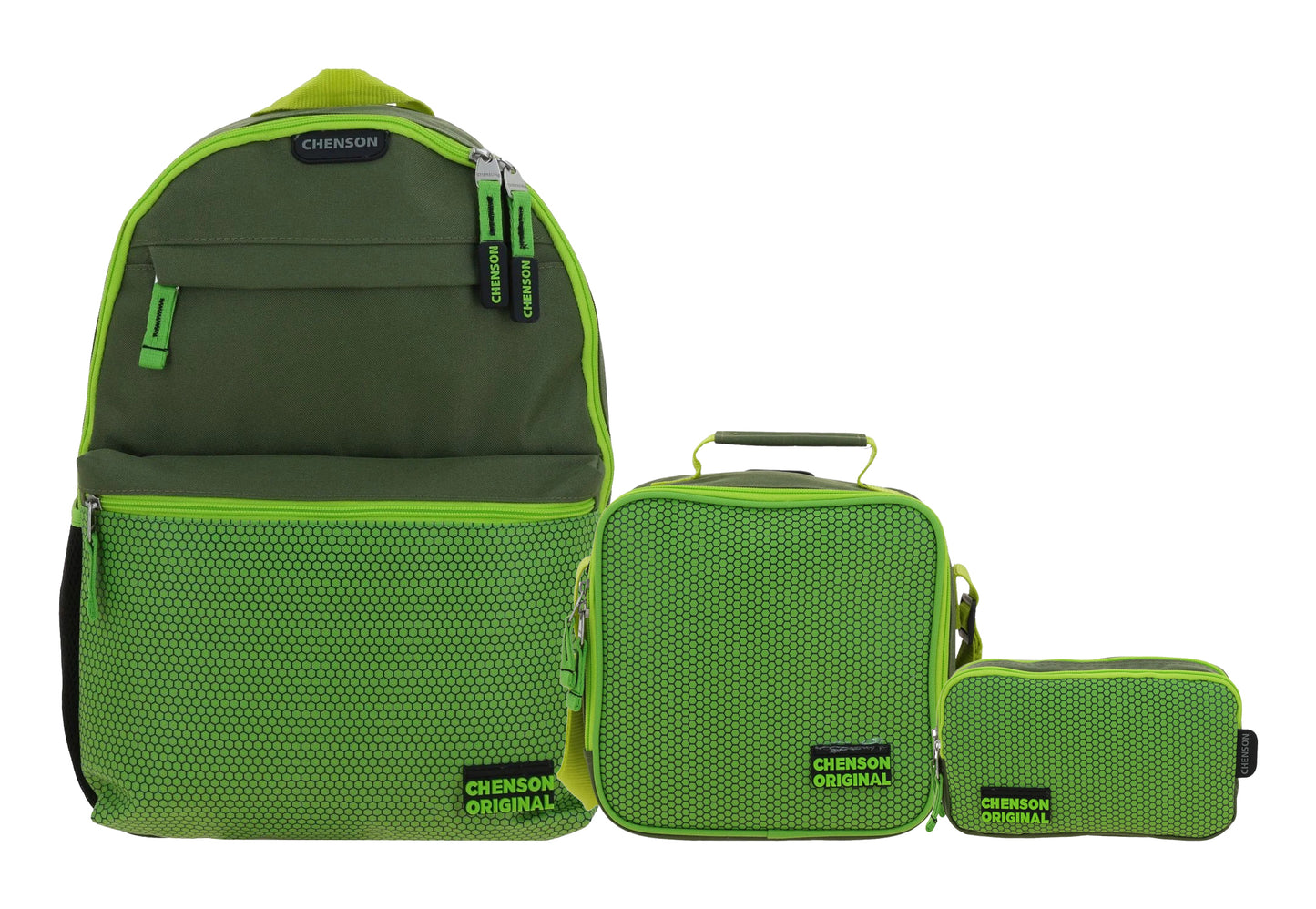 Mochila Lonchera Lapicera Chuasen Relieve Primaria Chenson