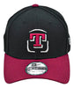 New Era Gorra Olmecas De Tabasco Lmb 39thirty Negro Con Vino Bordado Diseño Exclusivo Poliéster Talla Ch Para Fans Y Eventos Deportivos