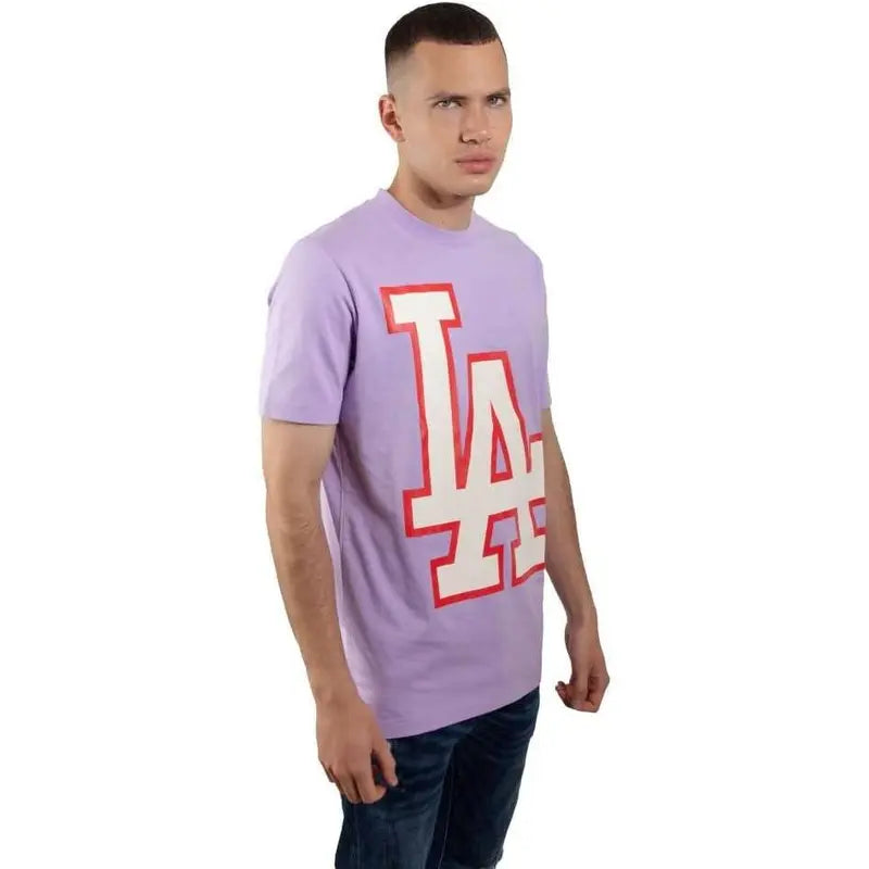 Playera Los Angeles Dodgers Color Morado MLB Para Hombre Talla M New Era