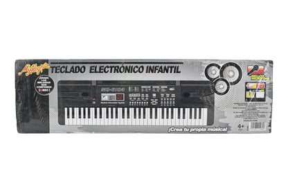 Teclado Electronico Infantil Con Microfono Mi Alegria Ca
