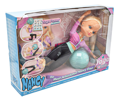 Nancy Yoga Class Con Pelota Y Poster Incluidos Famosa Da