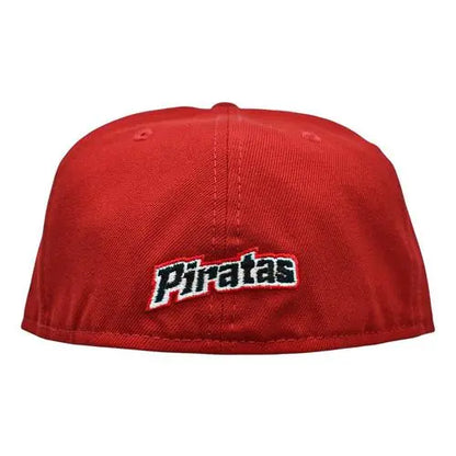 Gorra Piratas De Campeche Lmb 59fifty 7 3/8 M Roja Talla G Bordado New Era