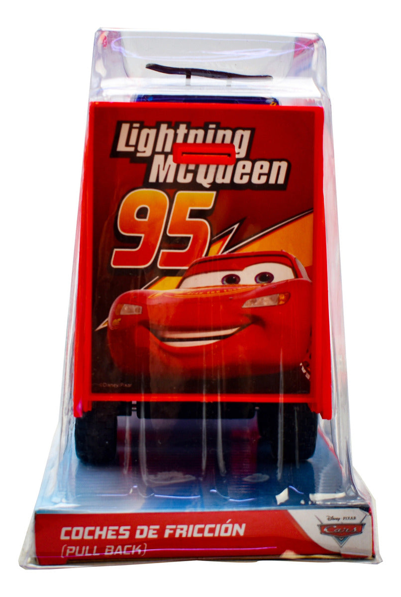 Disney Cars Set 6 Vehículos De Friccion Toymark Rayo Mcqueen/jackson/bubba/chase/ryan/mack Multicolor