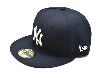 New Era Gorra New York Yankees MLB Azul Marino 6 3/4 59 Fifty Diseño Oficial Apto para Fans de MLB Gorra Deportiva Cómoda y Funcional