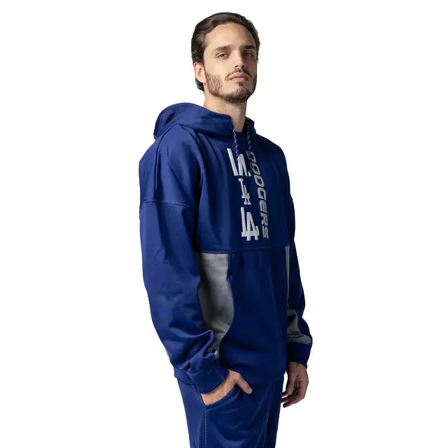 Sudadera Los Angeles Dodgers MLB Con Capucha Azul Talla 2XL New Era
