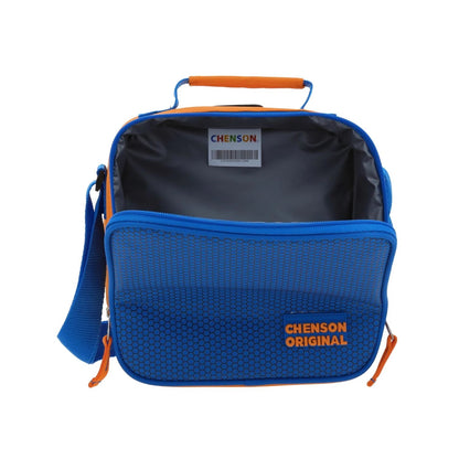 Mochila Lonchera Lapicera Chuasen Naranja Primaria Chenson
