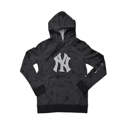 Sudadera New York MLB Color Negro Con Gris Talla XS New Era