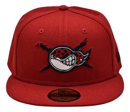 Gorra Piratas De Campeche Lmb 59fifty 7 1/8 Talla M Bordado Roja New Era