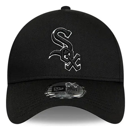 Gorra Chicago White Sox Mlb 9forty Strapback Negro Unitalla Bordado New Era