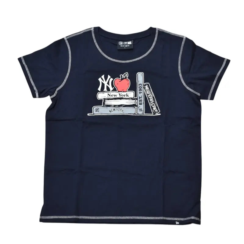 Playera New York MLB Color Azul con Diseño Único Talla L Para Hombres New Era