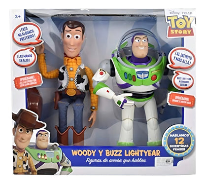 Juguete Buzz Y Woody Habla Español Pelicula Toy Story Niños