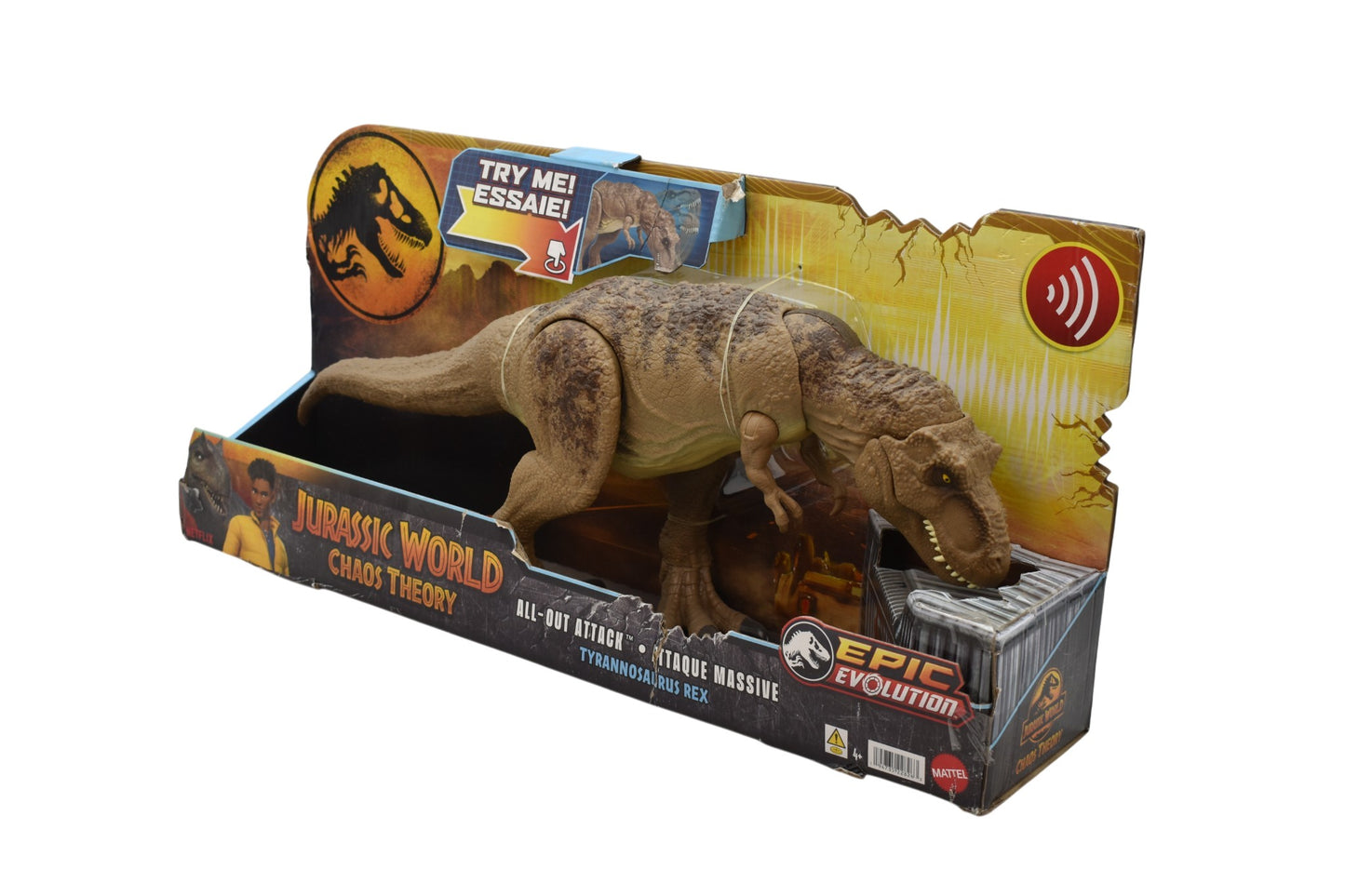 Jurassic World T Rex Chaos Theory Epic Evolution Mattel Cf