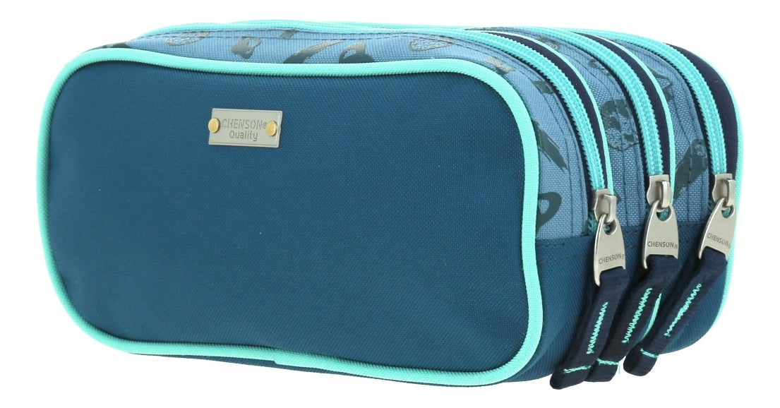 Lapicera 3d Estuche Triple Cierre Galaxia Found Chenson