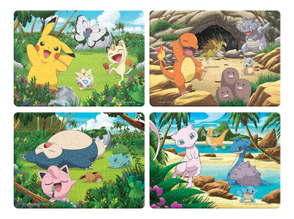 Rompecabezas 4 En 1 Pokémon
