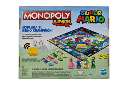Monopoly Junior Super Mario Juego De Mesa Hasbro Cf